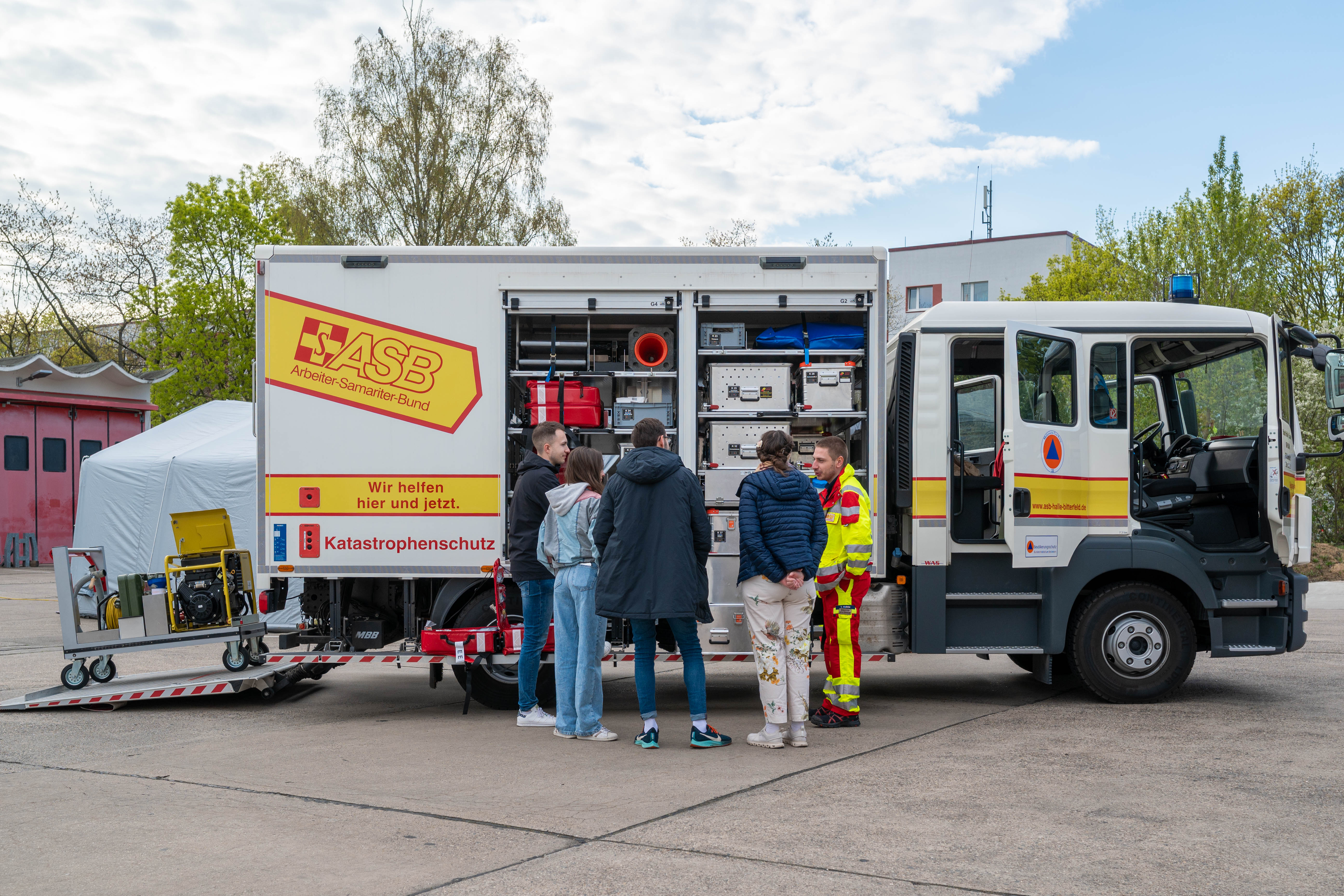 ASB unterstützt Praxistag der Kurs-Weiterbildung „Allgemeine und spezielle Notfallbehandlung“ 