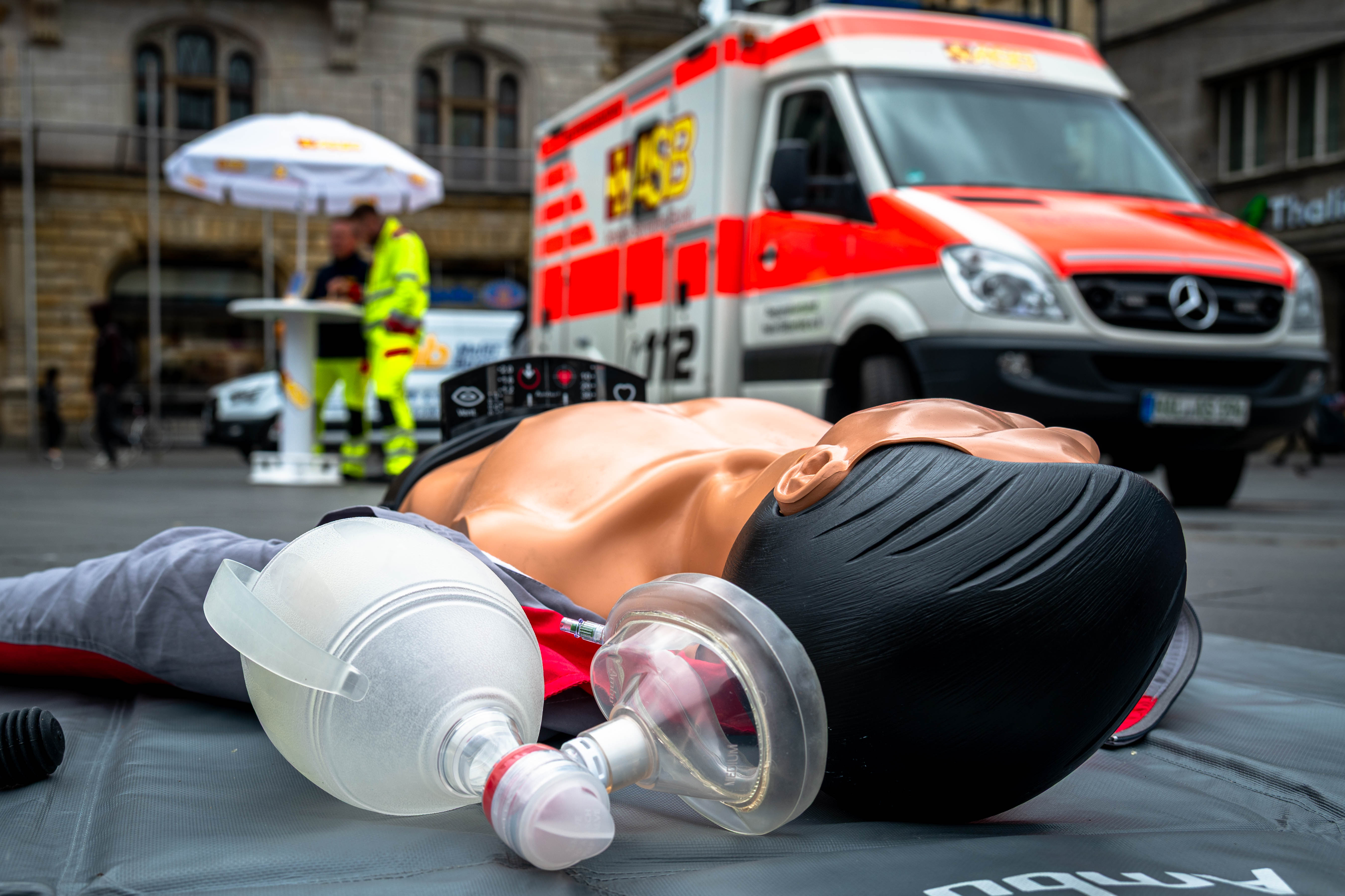ASB engagiert sich bei der 7. Herzwoche Sachsen-Anhalt in Halle (Saale)