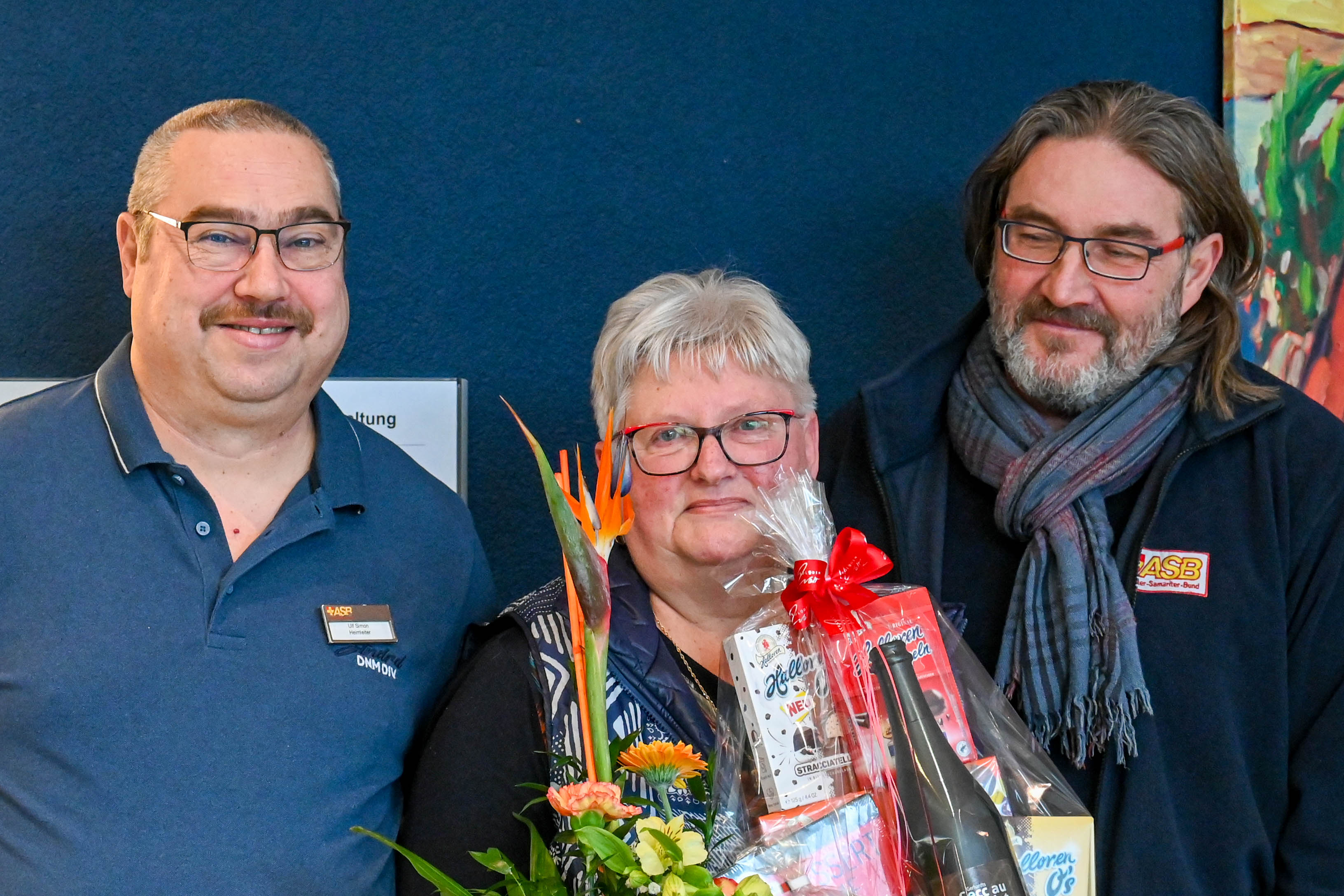 Die Betriebswirtin Dorothea Schwerdt arbeitet seit über 35 Jahren in der Finanzbuchhaltung des ASB gGmbH Pflegeheims Jamboler Straße in Halle (Saale)